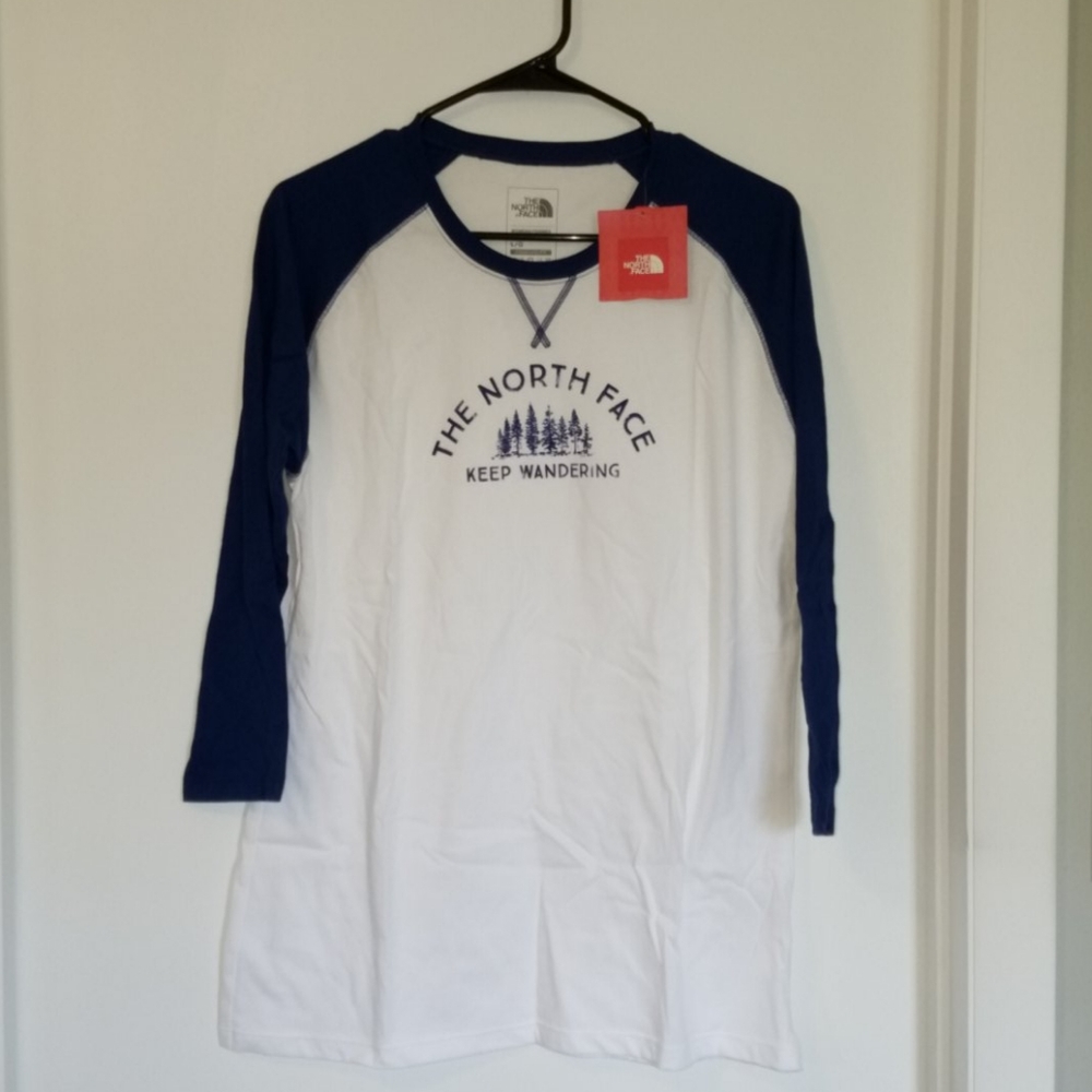North Face Baseball Tee